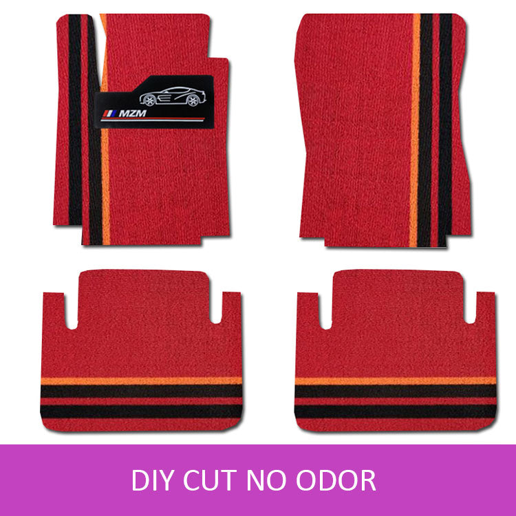 Alfombras Impermeables dobles hechas de cuero ecológico artificial ala medida exacta de cada automóvil