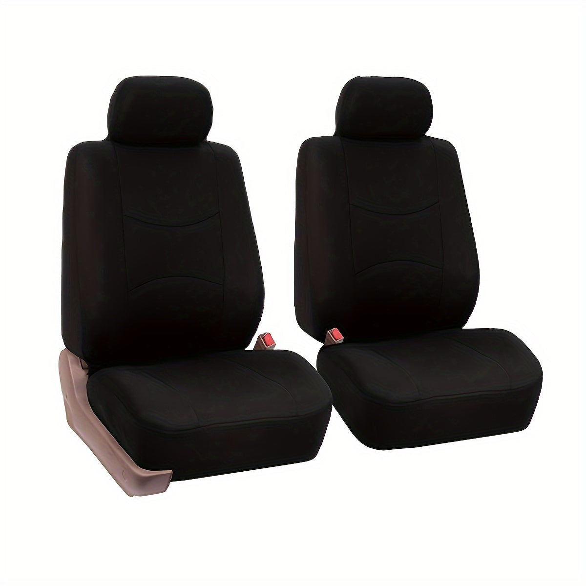 Two Tablet Fabric Universal Car Seat Covers for Front Seats