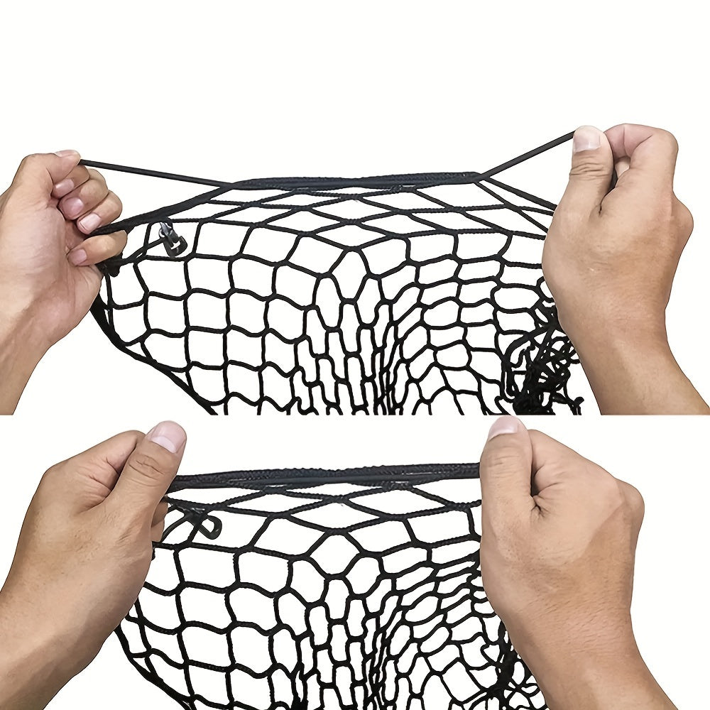 Durable Universal Fit RV HERO Car Trunk Barrier for Dogs - Elastic Pet Safety Fence with Plastic Vehicle Isolation Net for Pet Protection