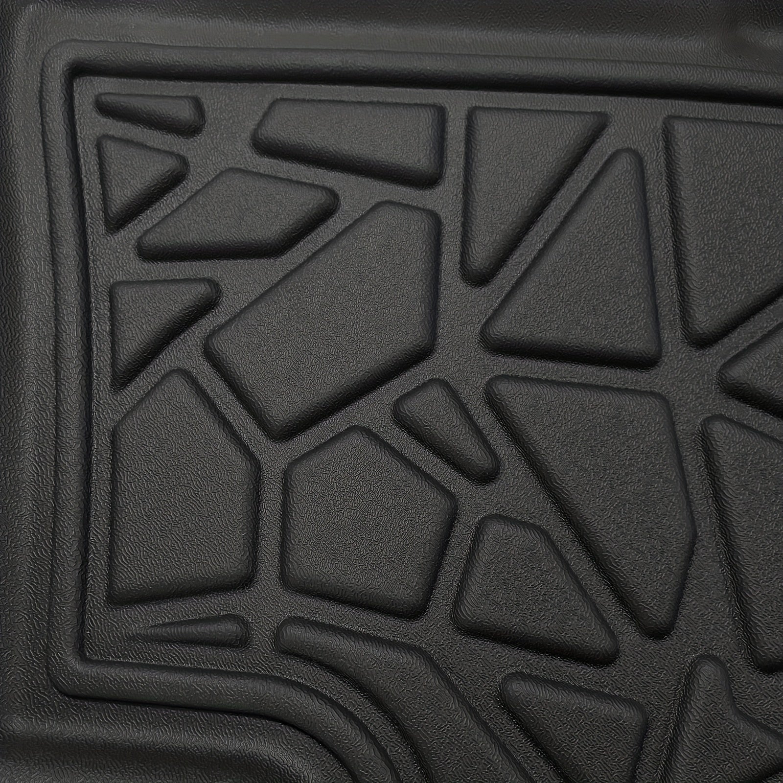 Floor Liners Mats & Rear Cargo Liners Compatible For Toyota For 4Runner 2013-2023 Heavy Duty All-Weather Floor Mats Rubber TPE Floor Liner Black