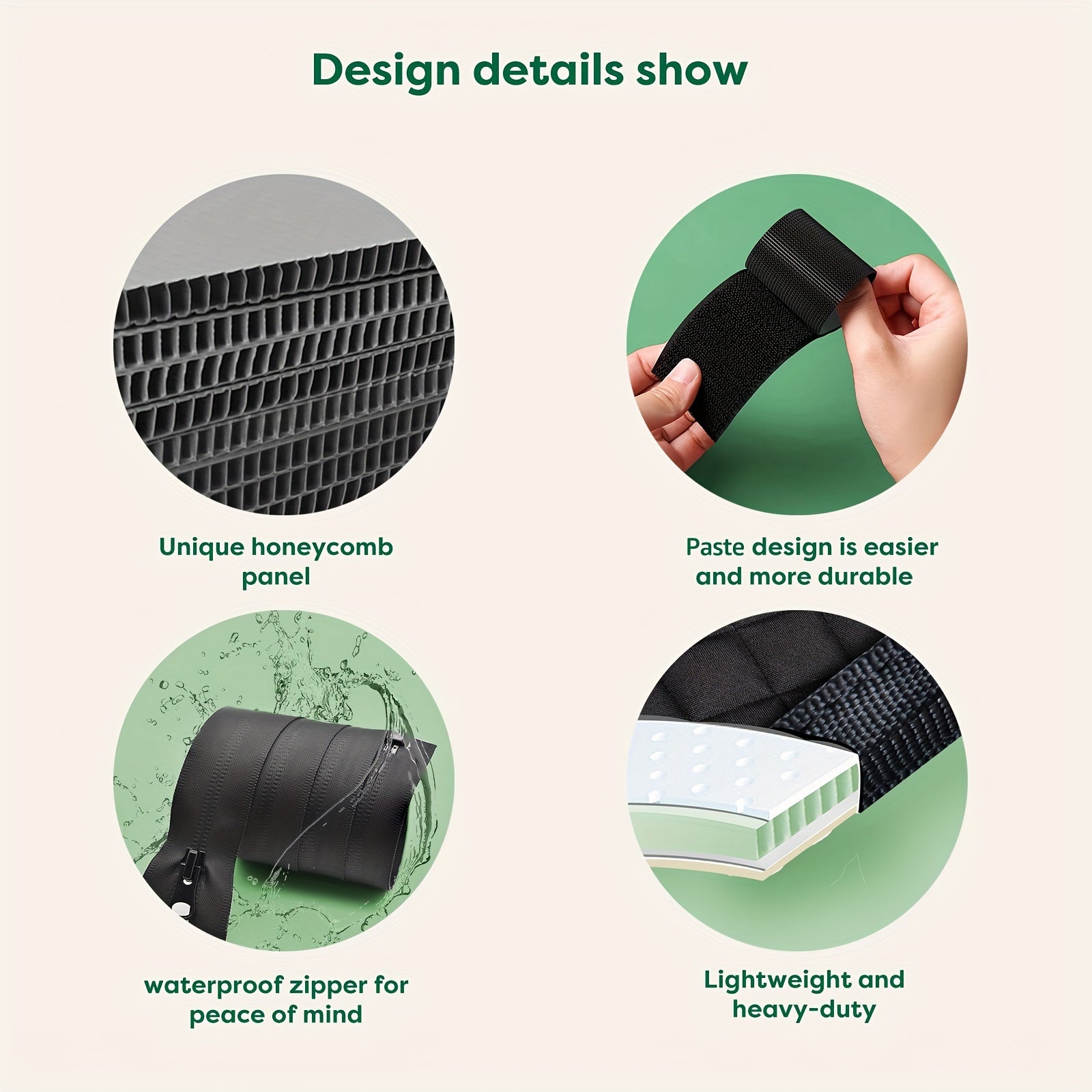 Heavy-Duty Dog Car Seat Cover & Back Seat Extender with Mesh Window, Quilted Fabric, Waterproof, 300 lbs Capacity - Ideal for SUVs and Trucks, Black, Seat Covers for Car