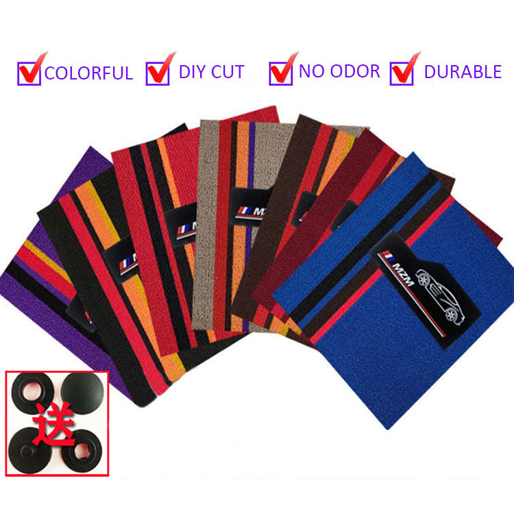 Alfombras Impermeables dobles hechas de cuero ecológico artificial ala medida exacta de cada automóvil