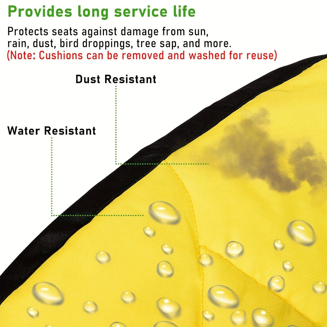 [1pc Durable Tractor Seat Cover] 1pc BINAZON Tractor Seat Cover, Compatible with 3E, 3R, 4M Series, 1023E, Durable Fabric, Universal Fit, Easy Installation, Protective Cushion for Farm Equipment