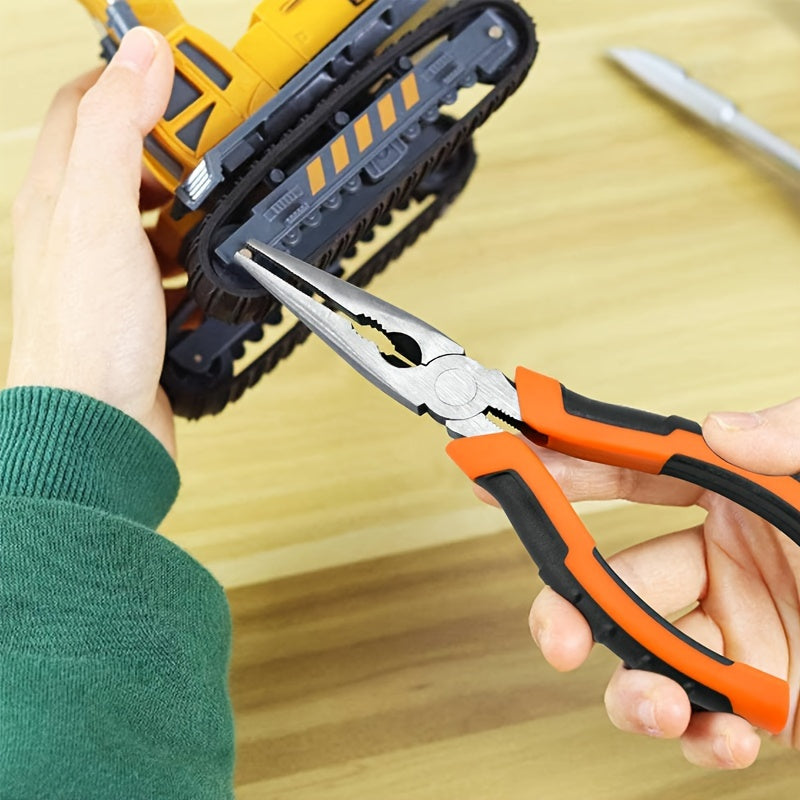 82PCS Tool Set Universal Household Handmade Tool Set, with Plastic Toolbox Storage Box, Home Optional Tool Kit, Home and Office Vehicle Repair Kit