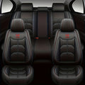 5-Seat SUV Waterproof Car Seat Cover Set - Premium PU Leather Universal Fit, Full Set Car Seat Cushion, Compatible with Five Models, Easy to Clean and Durable