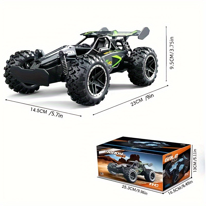 1:18 Scale High-Speed RC Car-15KM/H Drifting Action-Shockproof Rubber Tires-Ideal For Christmas/Halloween/Thanksgiving