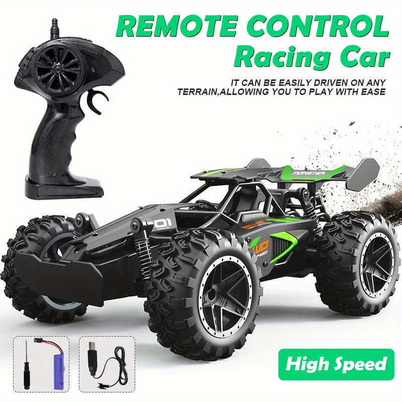 1:18 Scale High-Speed RC Car-15KM/H Drifting Action-Shockproof Rubber Tires-Ideal For Christmas/Halloween/Thanksgiving