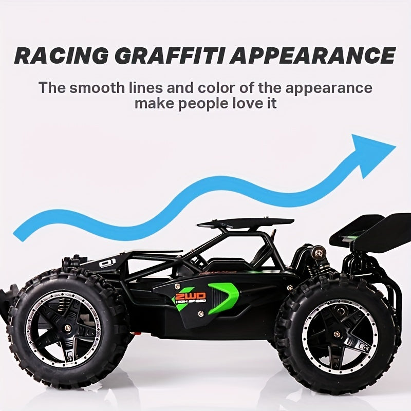 1:18 Scale High-Speed RC Car-15KM/H Drifting Action-Shockproof Rubber Tires-Ideal For Christmas/Halloween/Thanksgiving