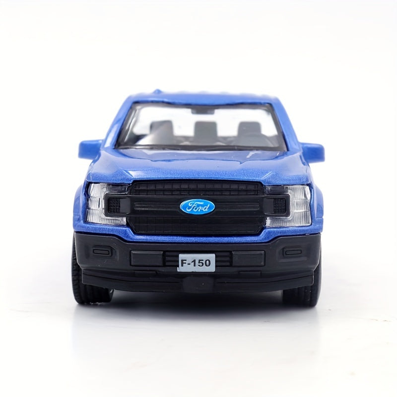 1:36 Ford F-150 Pickup Truck Model - Diecast Car Toy for Kids - Pull Back & Ornament Gift