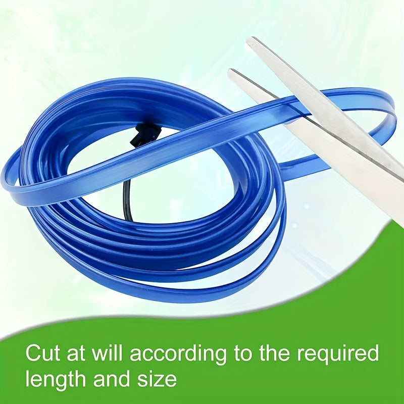 Flexible 200cm/79inch LED Strip Automobile Atmosphere Lamp - Car Interior Lighting Decoration Garland Wire Rope Tube Line Neon Light USB Drive