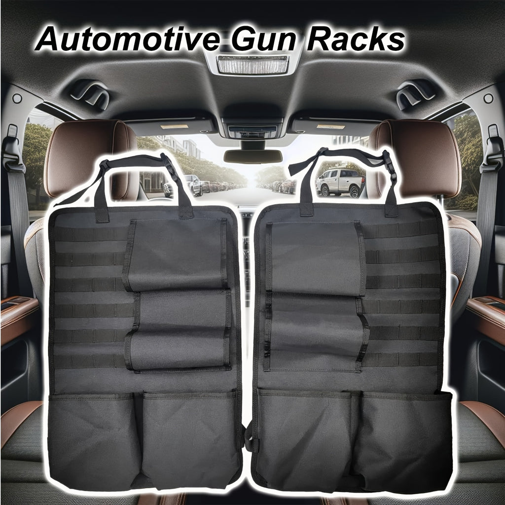 Automotive Gun Racks Vehicle Seat Back Rifle Gun Holder for Hunting Accessories Storage and Organizer, Deer/Duck Hunting Gift for Men
