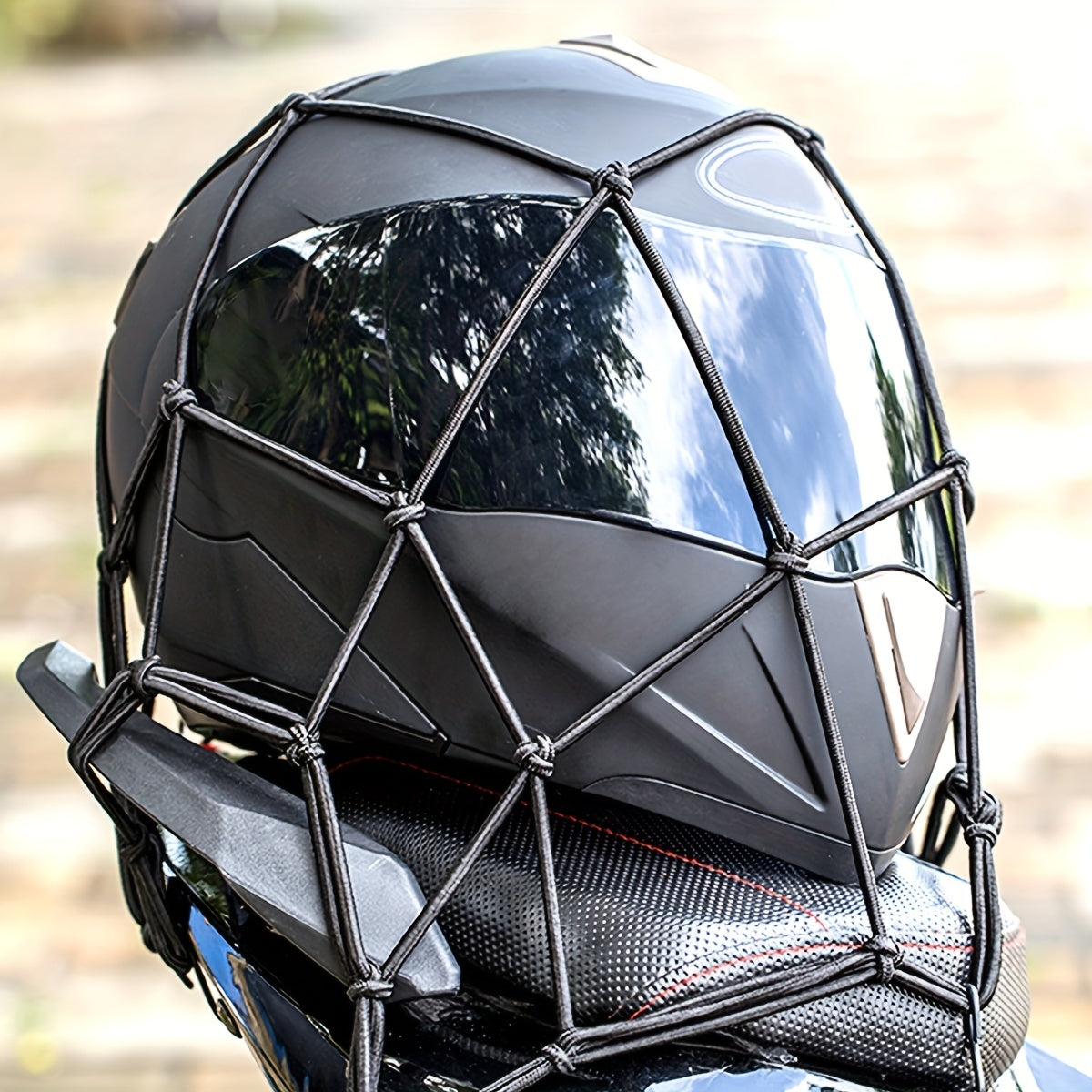 Elastic Net Off-road Vehicle Luggage Rack Luggage Net Pocket Safety Protective Net