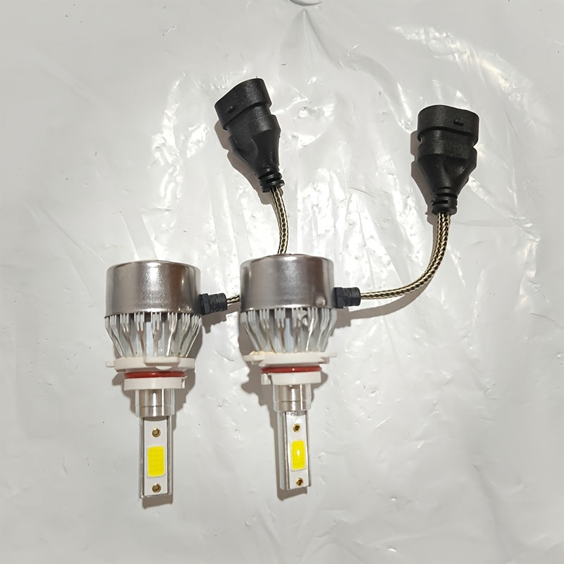 Upgrade Your Car with 2pcs C6 LED Headlights - H7, H4, 9005, 9006, H8, H9, H11 - 6000K & 8000K Fog Lamp