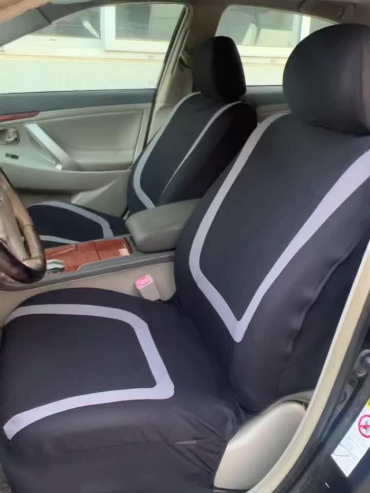 Car Seat Covers Full Set, Gray Purple Black Blue Red Purple Car Seat Cushion  Car Seat Protector Car Decoration Airbag Safe